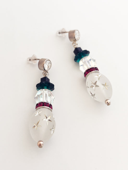 Snowman Earrings