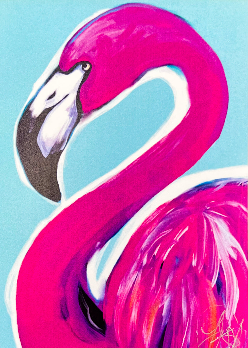 Portrait Flamingo