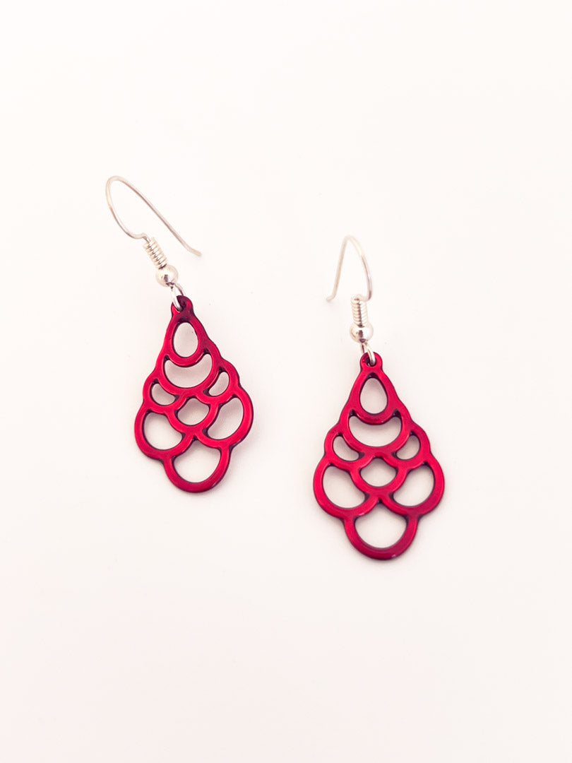 Red Grape Earrings