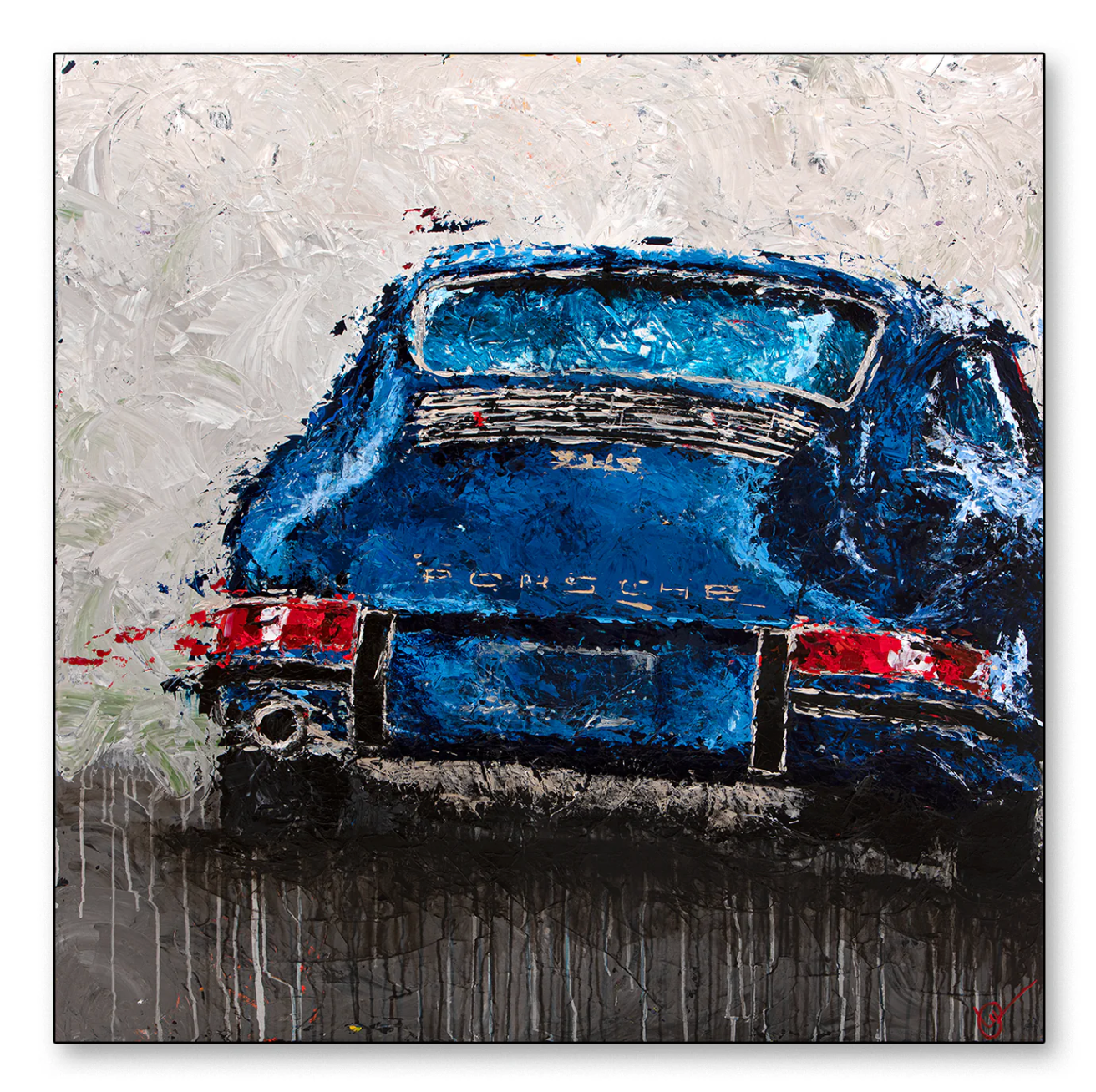 Abstracted Air 3 - 1967 Porsche 911S