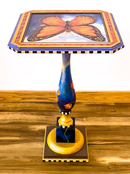 Butterfly Table (Orange Monarch Butterfly)