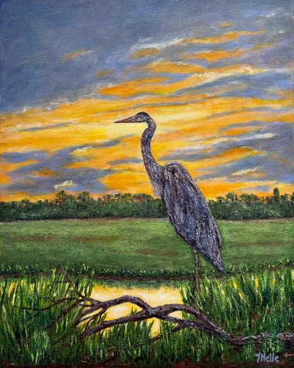 Where The Heron Stands