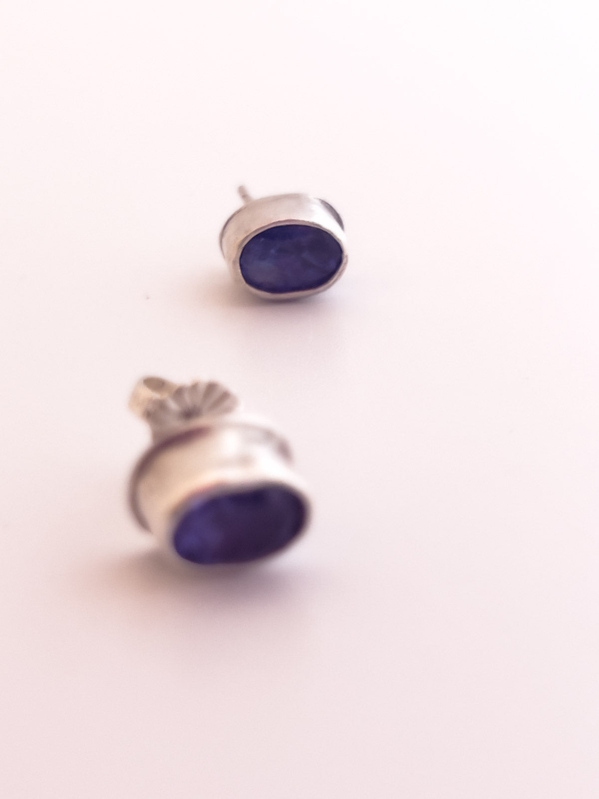 Blue Tanzanite Earrings