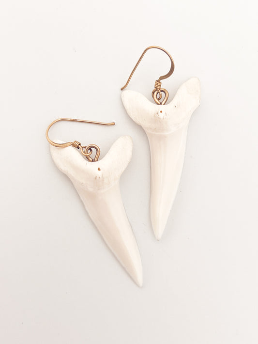 Mako Shark Earrings
