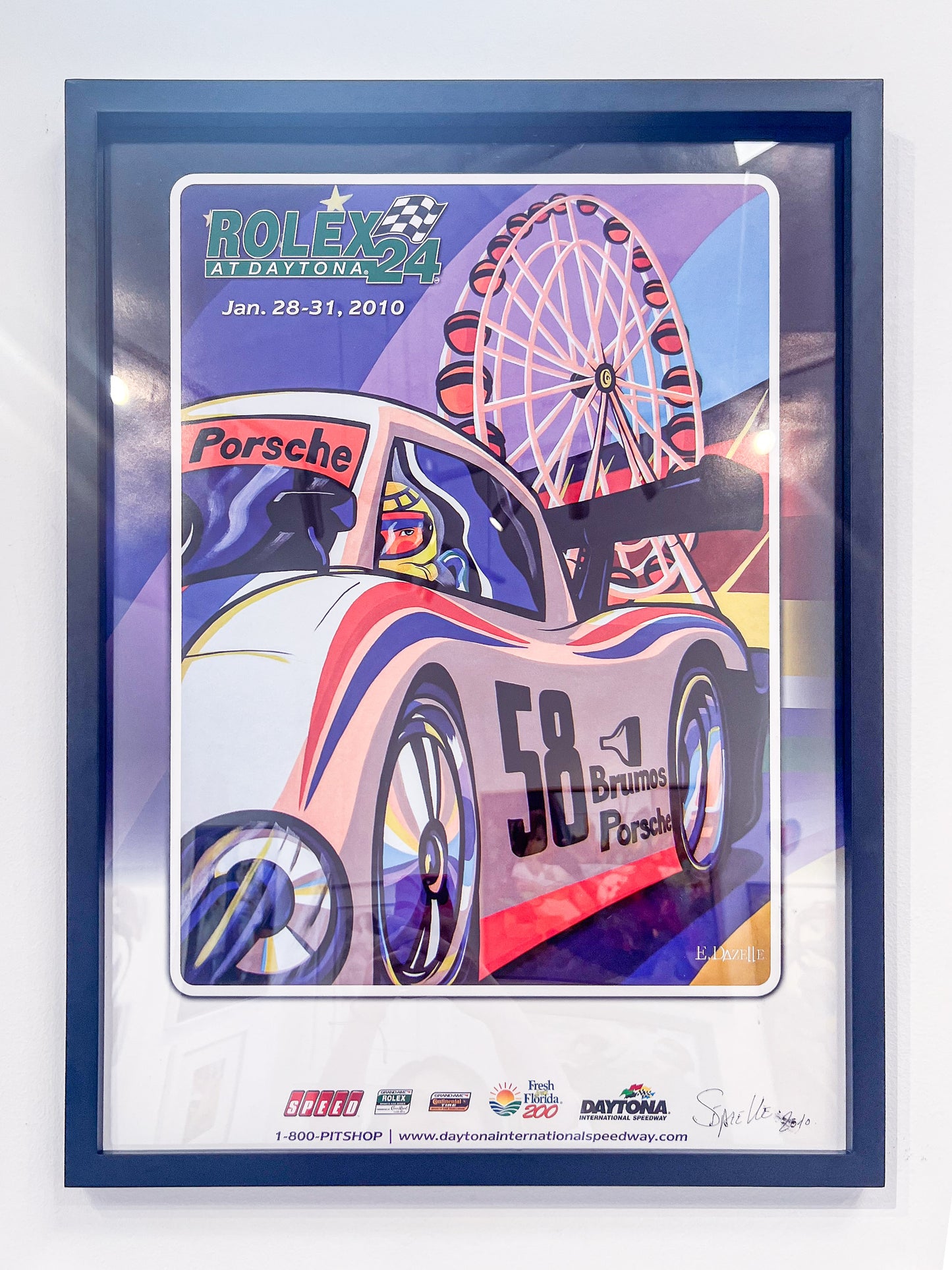 Official Poster of the 2010 Rolex24 Race