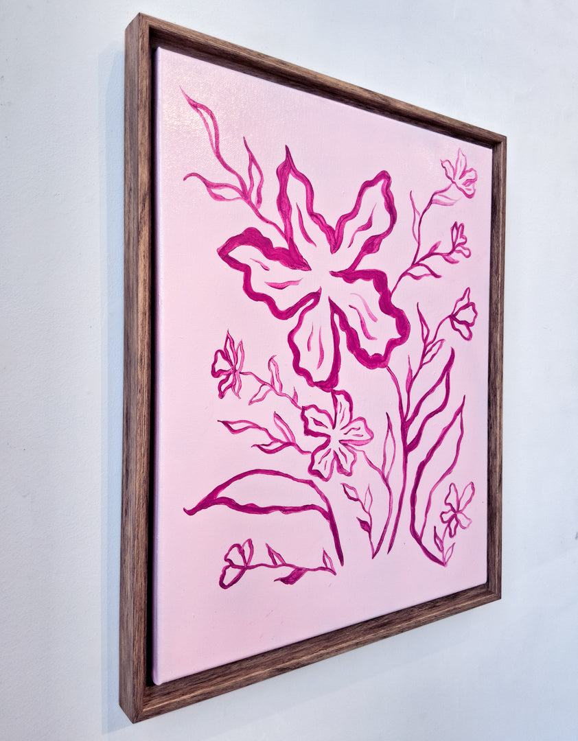 Fuchsia Floral 2
