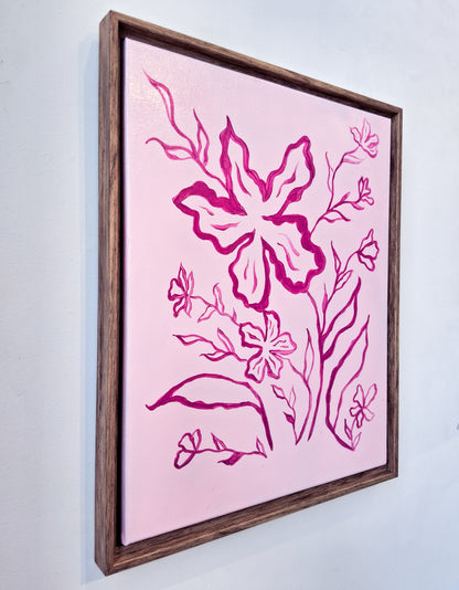 Fuchsia Floral 2