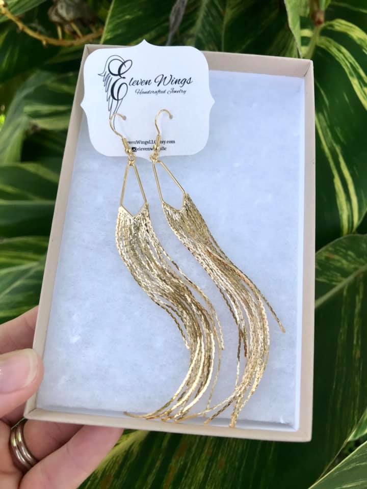 Long Tassel Earrings
