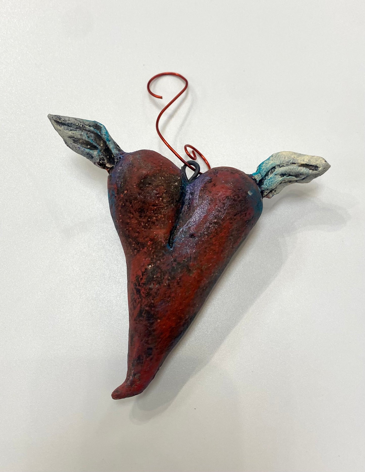 Flying Heart Ornament II