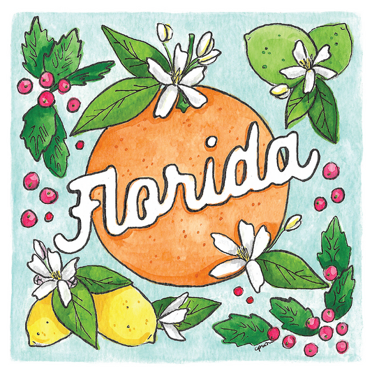 Florida Flora Print